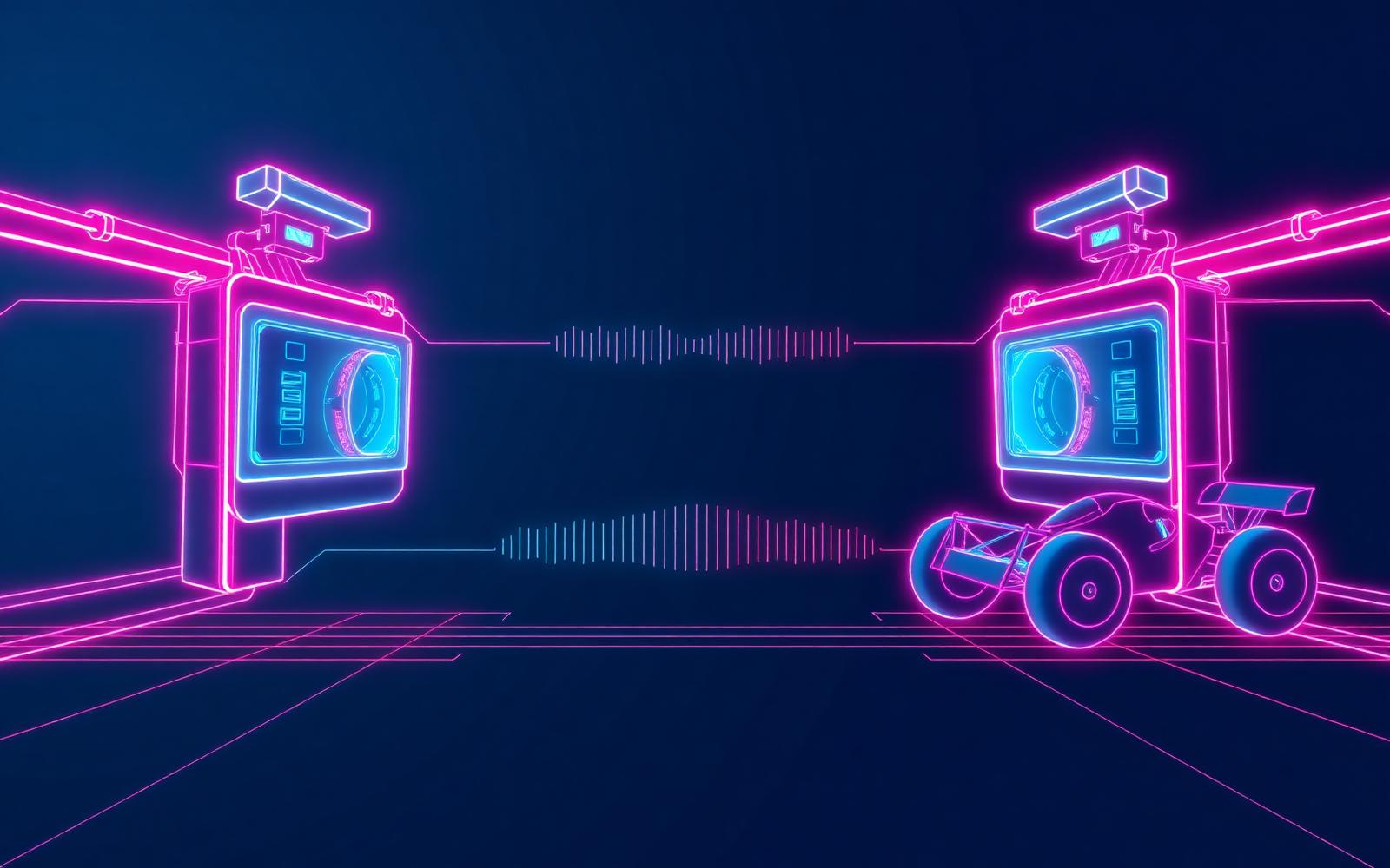 Comparatif visuel entre un système FPV Walksnail Avatar et un DJI O3 pour voiture RC